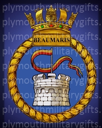 HMS Beaumaris Magnet